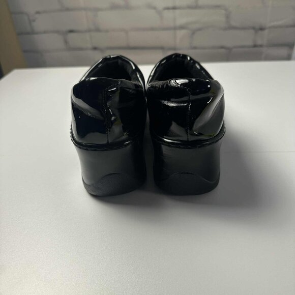 B.O.C Peggy Patent Leather Clogs – Black Slip-On Comfort Shoes – Size 8 - Picture 5 of 10